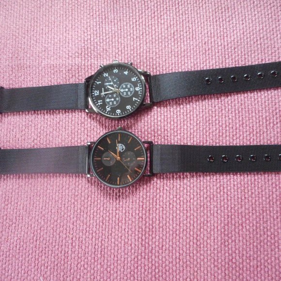 Two new quartz watches, mash band - Picture 1 of 7